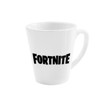 Fortnite landscape, Κούπα κωνική Latte Λευκή, κεραμική, 300ml