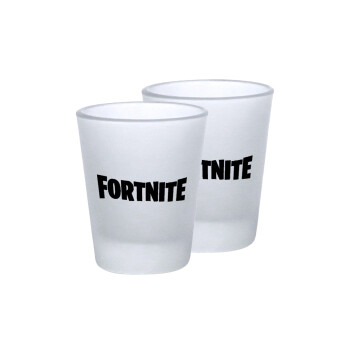 Fortnite landscape, Σφηνοπότηρα γυάλινα 45ml του πάγου (2 τεμάχια)