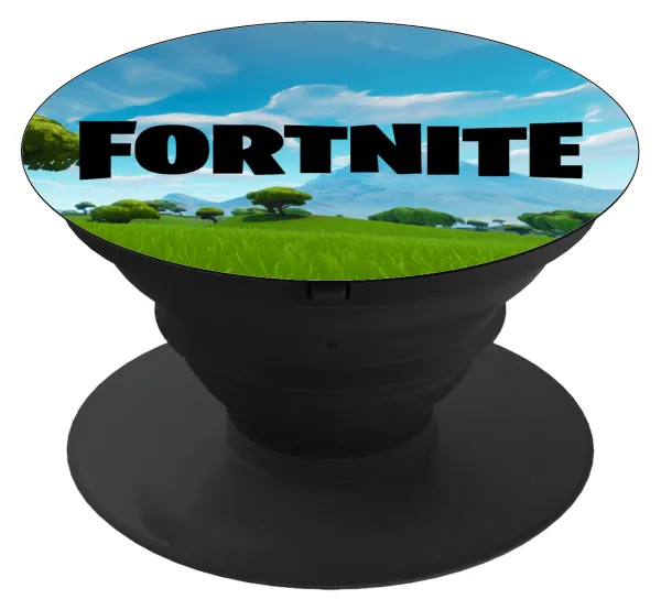 Fortnite landscape — Phone Holders Stand  Μαύρο Βάση Στήριξης Κινητού στο Χέρι