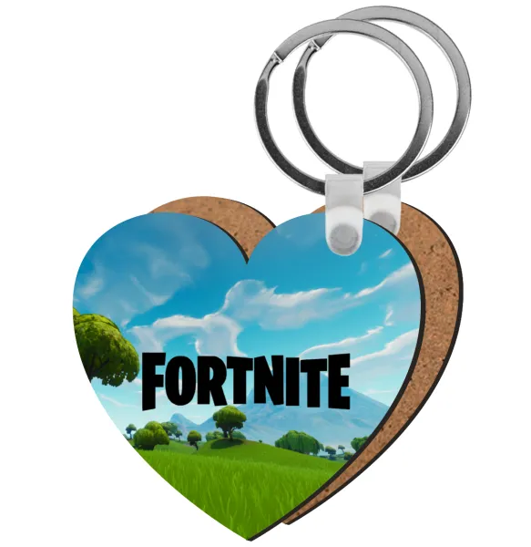 Fortnite landscape — Ξύλινο καρδιά