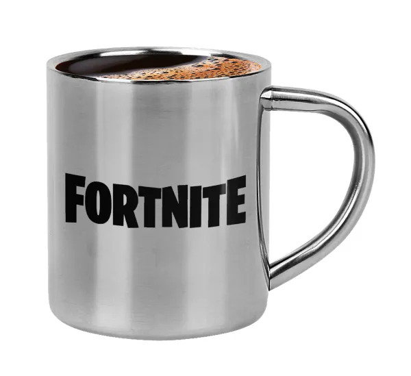 Fortnite landscape — Κουπάκι μεταλλικό διπλού τοιχώματος για espresso (220ml)