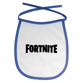 Fortnite landscape, Σαλιάρα μωρού αλέκιαστη με κορδόνι Μπλε