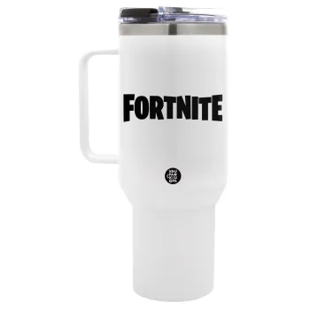 Fortnite landscape, Mega Tumbler με καπάκι, διπλού τοιχώματος (θερμό) 1,2L
