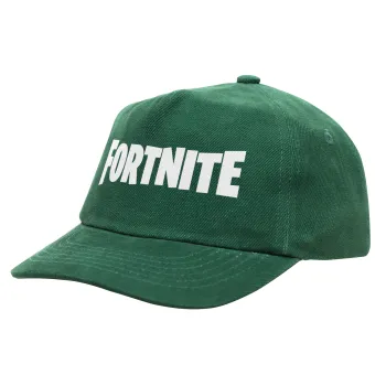 Fortnite landscape, Καπέλο παιδικό Baseball, 100% Βαμβακερό Drill, ΠΡΑΣΙΝΟ (ΒΑΜΒΑΚΕΡΟ, ΠΑΙΔΙΚΟ, ONE SIZE)
