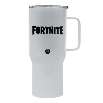 Fortnite landscape, Mega Stainless steel Tumbler with lid, double wall 750L
