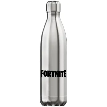 Fortnite landscape, Μεταλλικό παγούρι θερμός Inox (Stainless steel), διπλού τοιχώματος, 750ml