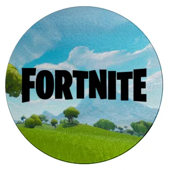 Fortnite landscape, Επιφάνεια κοπής γυάλινη στρογγυλή (30cm)