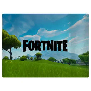 Fortnite landscape, Επιφάνεια κοπής γυάλινη (38x28cm)