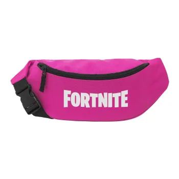 Fortnite landscape, Unisex waist bag (banana) in PINK color with 2 pockets