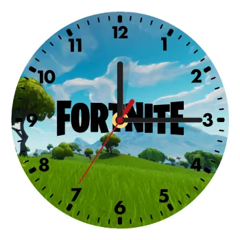 Fortnite landscape, Ρολόι τοίχου ξύλινο (20cm)