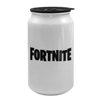 Fortnite landscape, Κούπα ταξιδιού μεταλλική με καπάκι (tin-can) 500ml