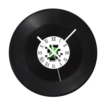 Minecraft creeper, Ρολόι τοίχου Βινύλιο (30cm)