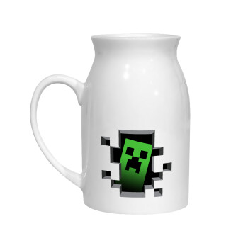 Minecraft creeper, Κανάτα Γάλακτος, 450ml (1 τεμάχιο)