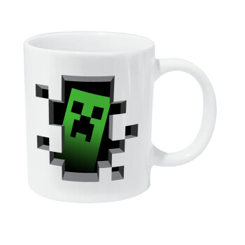Minecraft creeper, Κούπα Giga, κεραμική, 590ml