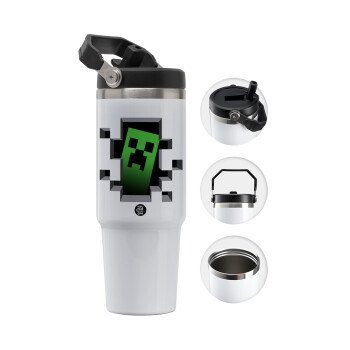 Minecraft creeper, Θερμός Ανοξείδωτο 30oz με χερούλι