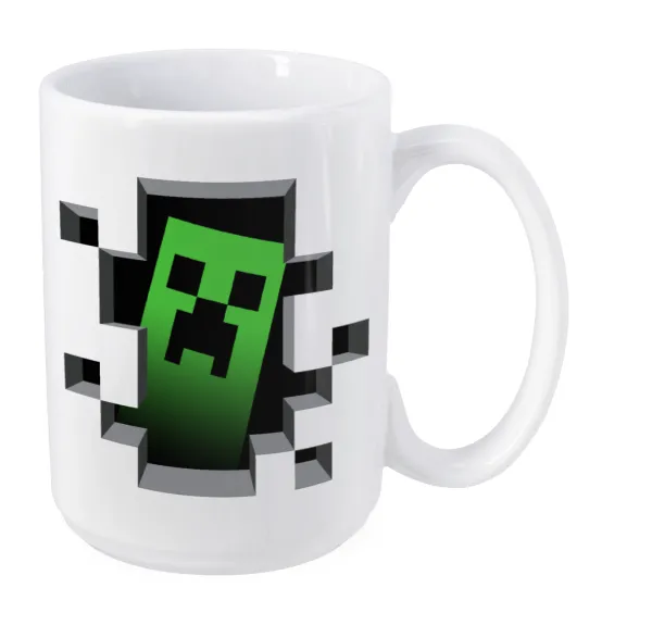 Minecraft creeper — Mega mug, ceramic, 450ml