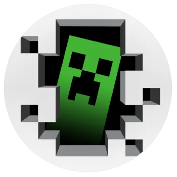 Minecraft creeper, Mousepad Στρογγυλό 20cm