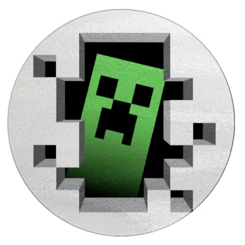 Minecraft creeper, Επιφάνεια κοπής γυάλινη στρογγυλή (30cm)