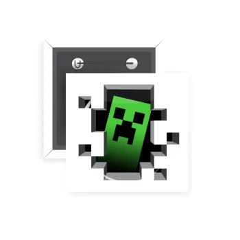 Minecraft creeper, Κονκάρδα παραμάνα τετράγωνη 5x5cm