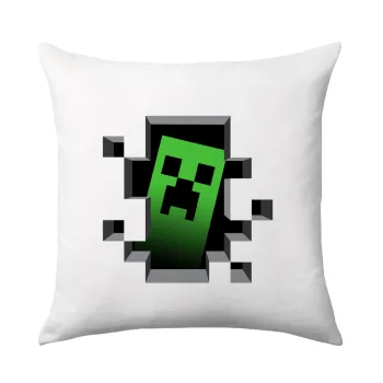 Minecraft creeper, Sofa cushion 40x40cm includes filling