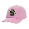 Καπέλο Ενηλίκων Baseball, 100% Βαμβακερό,  ΡΟΖ (ΒΑΜΒΑΚΕΡΟ, ΕΝΗΛΙΚΩΝ, UNISEX, ONE SIZE)