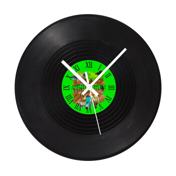 Minecraft characters, Ρολόι τοίχου Βινύλιο (30cm)
