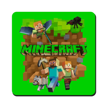 Minecraft characters, Τετράγωνο μαγνητάκι ξύλινο 9x9cm