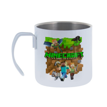 Minecraft characters, Mug Stainless steel double wall 400ml