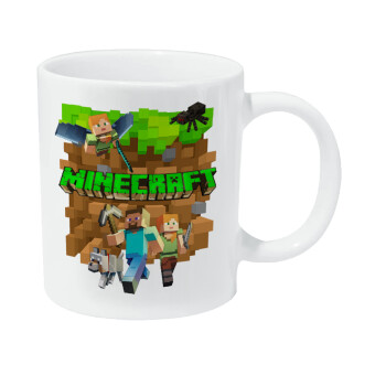 Minecraft characters, Κούπα Giga, κεραμική, 590ml