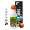 Bascetball Metal mug thermos, double wall, 550ml