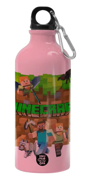 Minecraft characters — Water bottle 600ml
