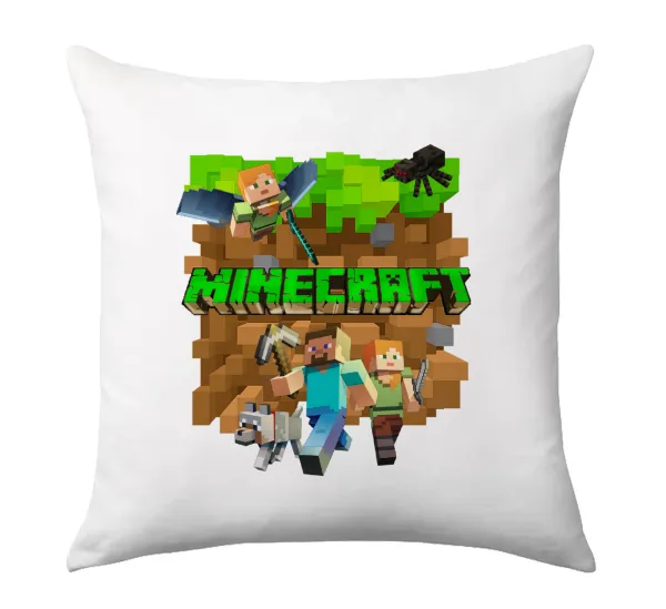 Minecraft characters — Μαξιλάρι καναπέ 40x40cm περιέχεται το  γέμισμα