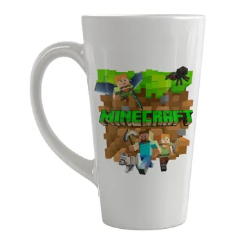 Minecraft characters, Κούπα κωνική Latte Μεγάλη, κεραμική, 450ml