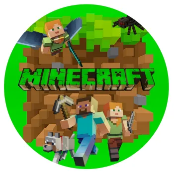 Minecraft characters, Mousepad Στρογγυλό 20cm