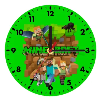 Minecraft characters, Ρολόι τοίχου ξύλινο (20cm)