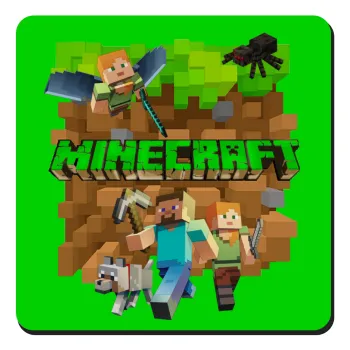 Minecraft characters, Τετράγωνο μαγνητάκι ξύλινο 9x9cm