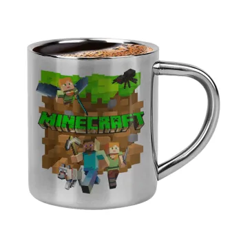 Minecraft characters, Double-wall metal cup for espresso (220ml)