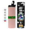 Tumbler stainless steel PINK 600ml