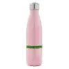 Μεταλλικό παγούρι θερμός Ροζ Ιριδίζον (Stainless steel), διπλού τοιχώματος, 500ml