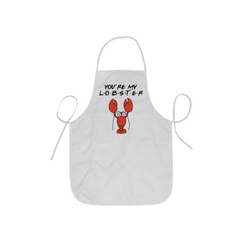 Friends you're my lobster, Ποδιά Σεφ ολόσωμη κοντή  Παιδική (44x62cm)