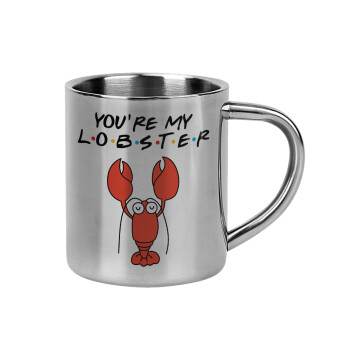 Friends you're my lobster, Mug Stainless steel double wall 300ml