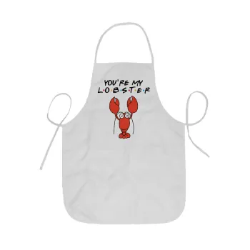 Friends you're my lobster, Ποδιά Σεφ ολόσωμη κοντή  Παιδική (44x62cm)