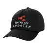 Child's Baseball Cap, 100% Cotton, Black