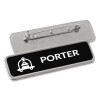 Name Tags/Badge Metal Pin/Safety  (7x2cm)