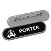Name Tags/Badge Metal Round Pin/Safety  (7x2cm)