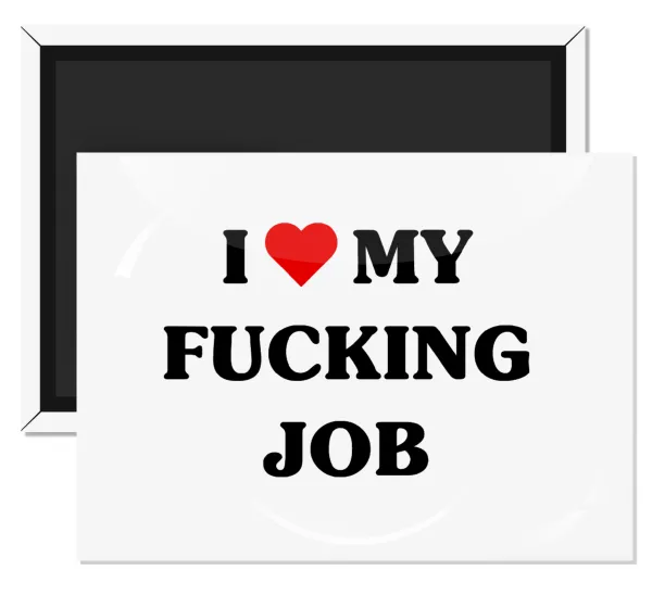 I love my fucking job — 1