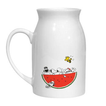 Snoopy summer, Milk Jug (450ml) (1pcs)