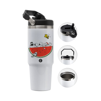 Snoopy summer, Θερμός Ανοξείδωτο 30oz με χερούλι