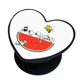 Snoopy summer, Phone Holders Stand  καρδιά Μαύρο Βάση Στήριξης Κινητού στο Χέρι