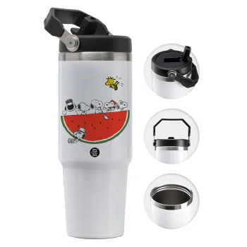 Snoopy summer, Θερμός Ανοξείδωτο 30oz με χερούλι